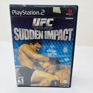 UFC: Sudden Impact (Sony PlayStation 2, 2004) No Manual